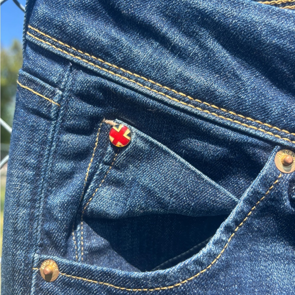 EUC Women’s Hudson Collin Flap Skinny Jean Size 24 waist 29” - Picture 5 of 9